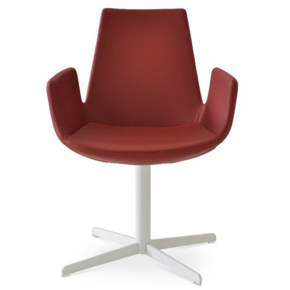 Eiffel 4 Star Swivel Armchair - cozy armchair for reading and relaxation | Image 1 | InSTYLE Home & Rugs