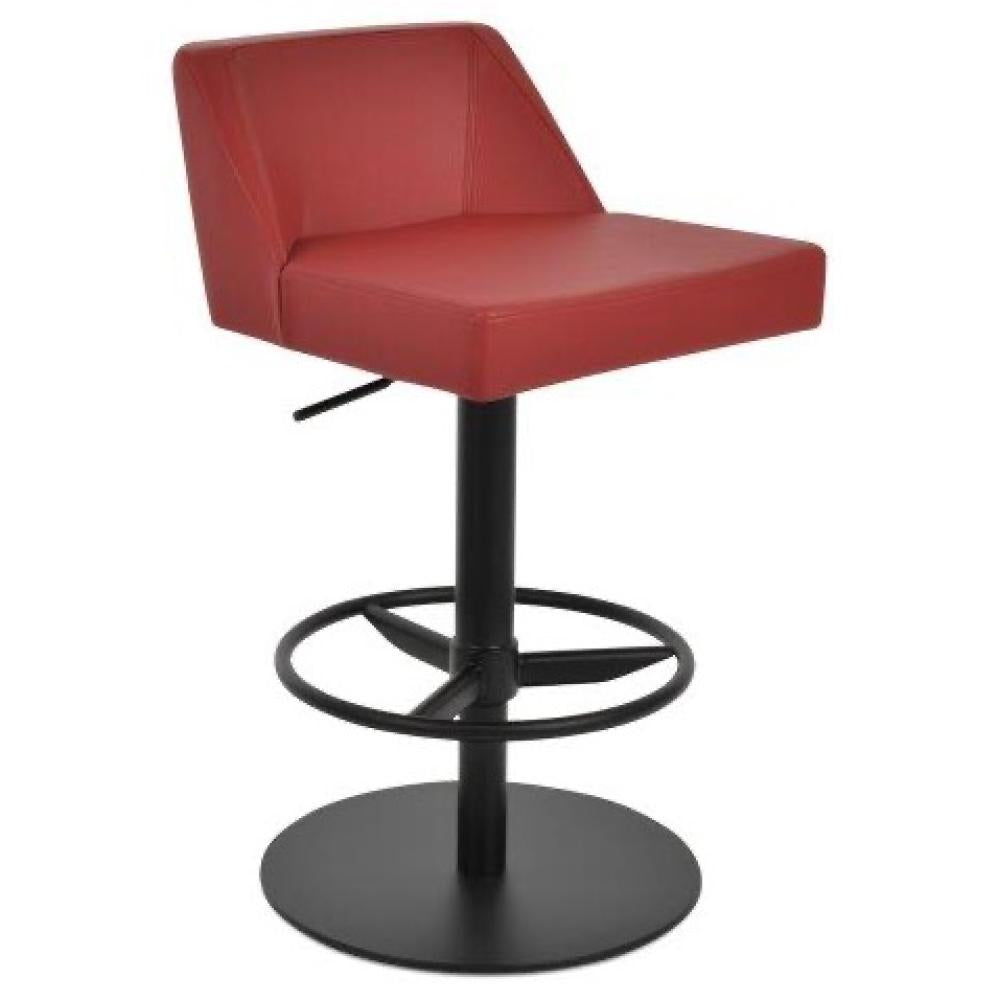 Prisma Piston Stool Full Footrest - available in various heights | Image 1 | InSTYLE Home & Rugs