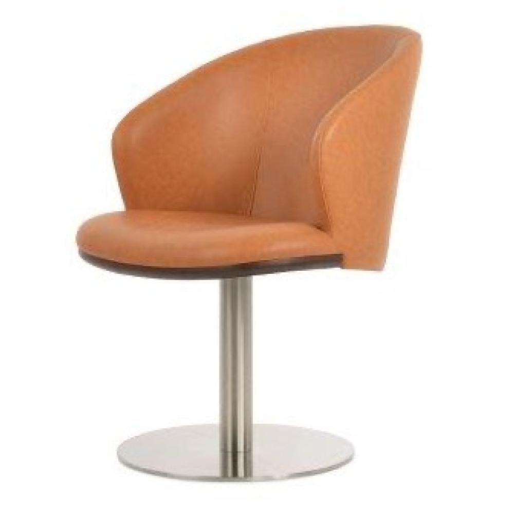 Athena Round Armchair - upholstered armchair with padded comfort | Image 1 | InSTYLE Home & Rugs
