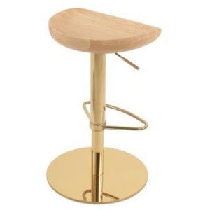 Cattelan Piston Stool Half Footrest - available in various heights | Image 1 | InSTYLE Home & Rugs