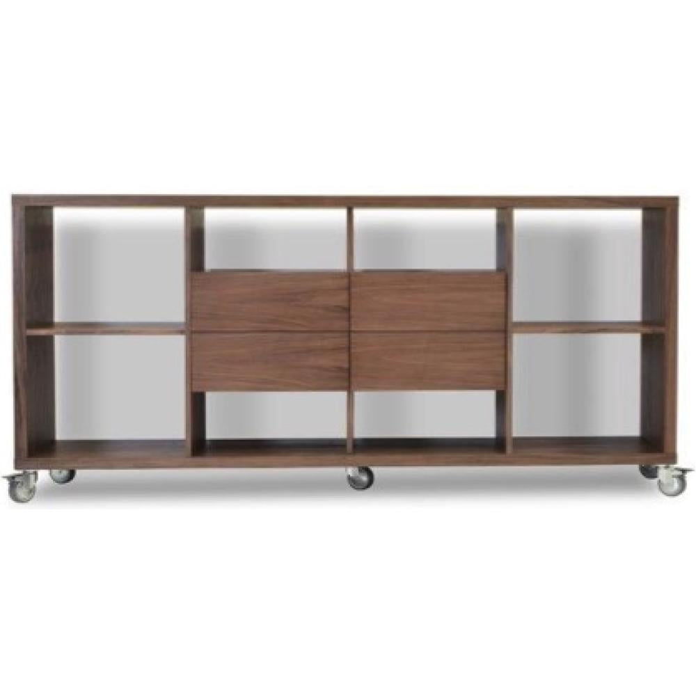 Malta Bookcase With Drawers - versatile drawer unit for office, bedroom, or living space | Image 1 | InSTYLE Home & Rugs
