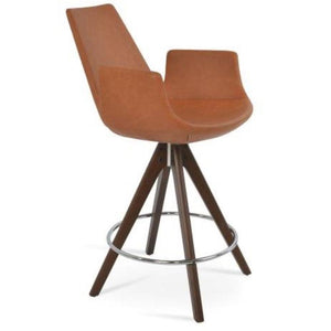 Eiffel Arm Pyramid Counter & Bar Swivel - compact and stylish design | Image 4 | InSTYLE Home & Rugs