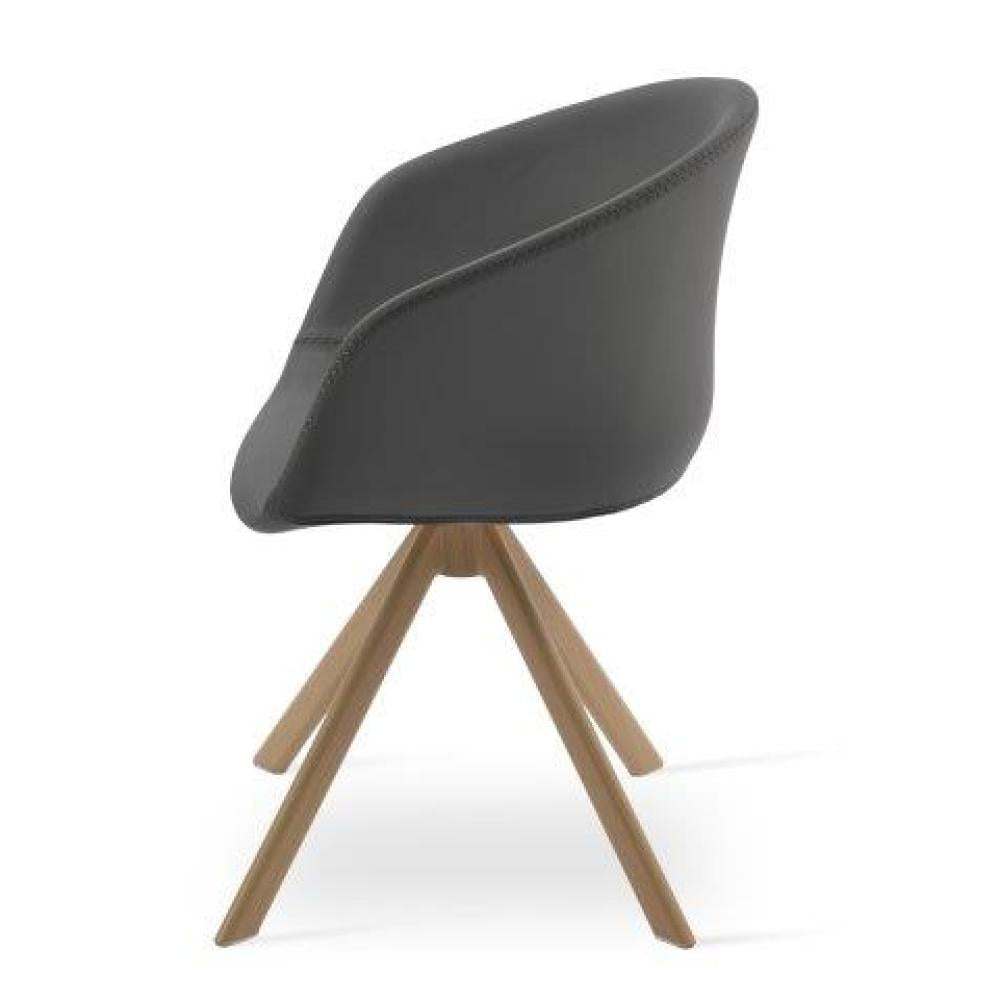 Tribeca Arm Sword Swivel Dining - stylish chairs for any table | Image 1 | InSTYLE Home & Rugs