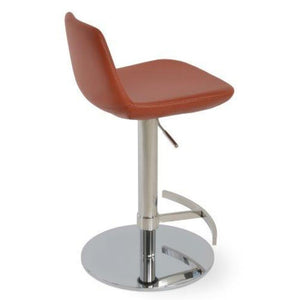 Pera Piston Stool Round&square Base - available in various heights | Image 4 | InSTYLE Home & Rugs