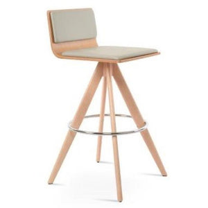 Corona Pyramid-mw Swivel Stool - perfect for small spaces | Image 1 | InSTYLE Home & Rugs