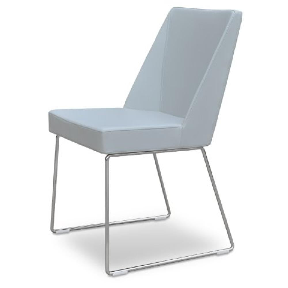 Prisma Sled Wire Chair - comfortable seating for dining and office spaces | Image 1 | InSTYLE Home & Rugs