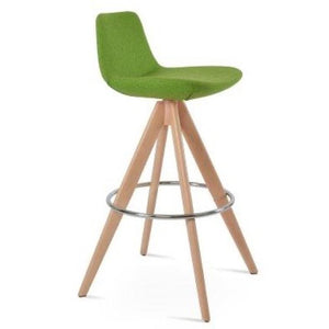 Pera Pyramid-mw Counter & Bar Swivel Stool - perfect for small spaces | Image 4 | InSTYLE Home & Rugs