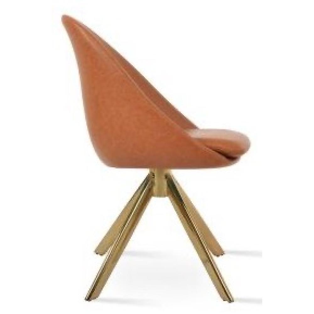 Avanos Sword Dining Swivel Chair - elegant seating for dining areas | Image 1 | InSTYLE Home & Rugs