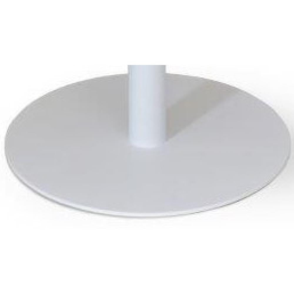 Tango Round Base 22.8" White - adjustable table base for custom furniture design | Image 1 | InSTYLE Home & Rugs
