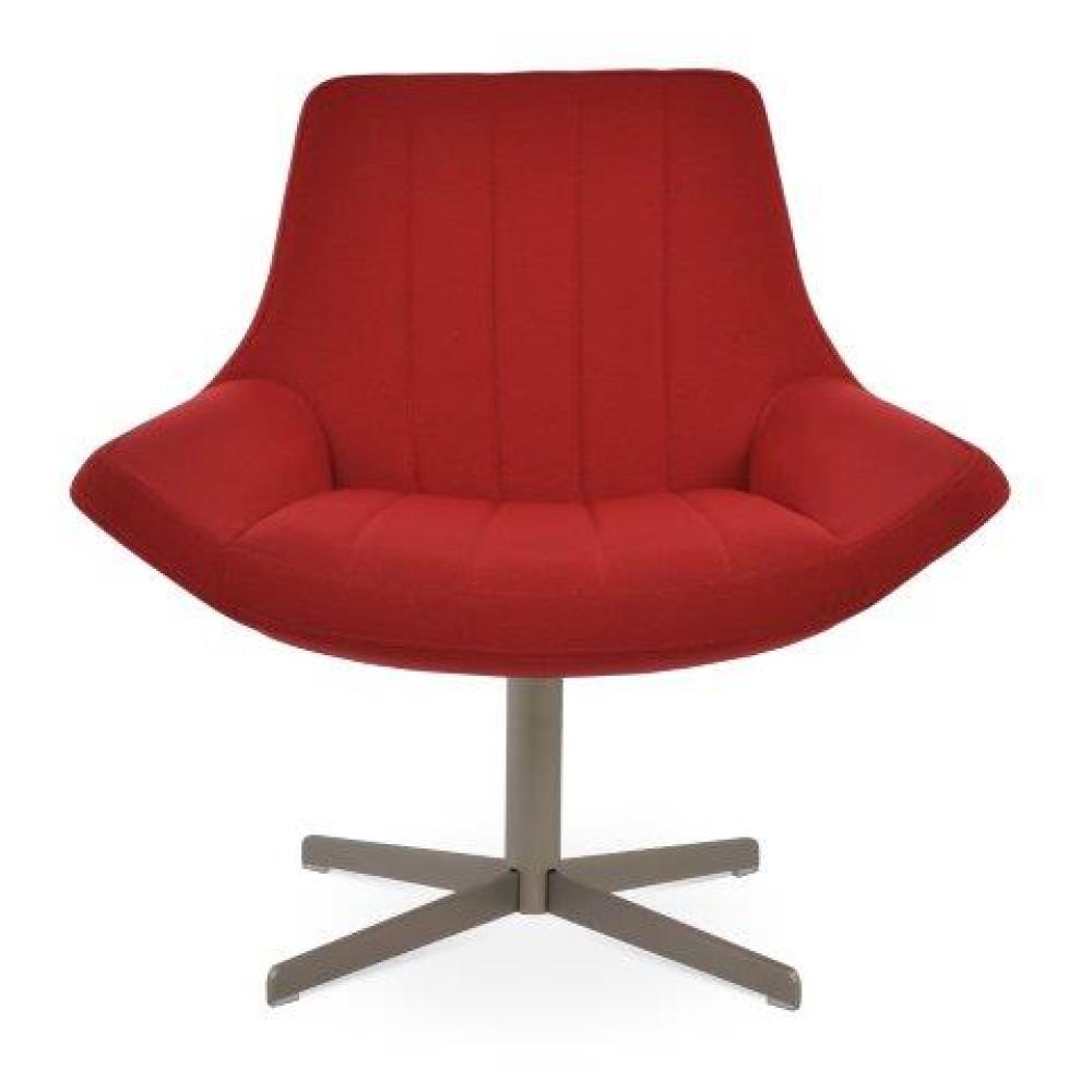 Bellagio Armchair 4 Star Swivel Base - modern accent armchair for stylish interiors | Image 1 | InSTYLE Home & Rugs