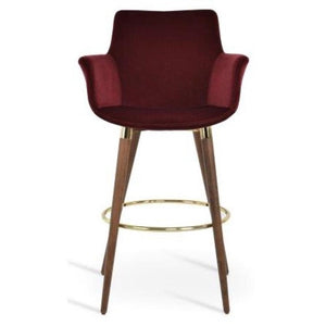 Bottega Dr-wood Stool Counter & Bar - perfect for small spaces | Image 4 | InSTYLE Home & Rugs