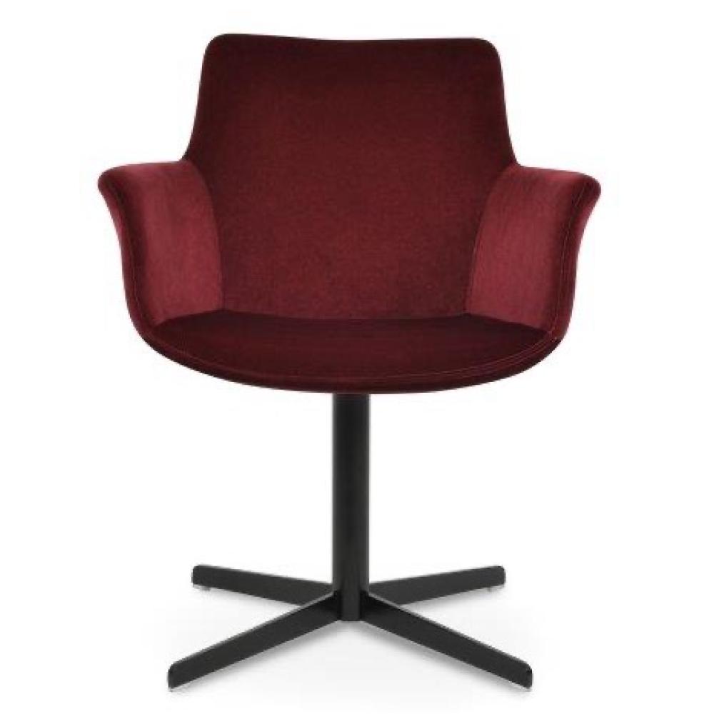 Bottega 4 Star Swivel Dining Armchair - stylish chairs for any table | Image 1 | InSTYLE Home & Rugs