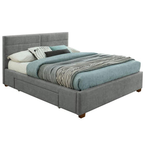 Emilio 60" Queen Platform Bed w/Drawer - comfortable bed for restful sleep | Image 1 | InSTYLE Home & Rugs