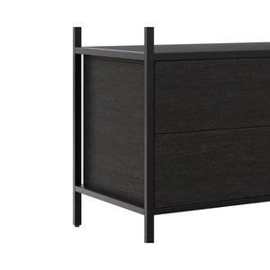 Norwood Bookcase - wooden bookcases with multiple shelves for ample storage | Image 5 | InSTYLE Home & Rugs