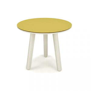 Inverse Large Lacquered & Steel End Table - accent tables for living rooms | Image 1 | InSTYLE Home & Rugs