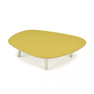 Bowie Lacquered & Steel Coffee Table — Short - modern design for any room | Image 1 | InSTYLE Home & Rugs