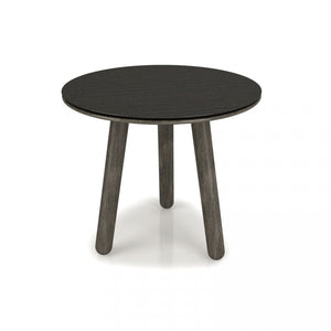 Inverse Large Wood & Steel End Table - contemporary end table for sofas | Image 1 | InSTYLE Home & Rugs