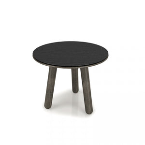 Inverse Wood & Steel End Table - contemporary end table for sofas | Image 1 | InSTYLE Home & Rugs