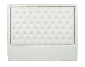 Kroma Bed King White - modern white bed | Image 2 | InSTYLE Home & Rugs