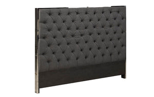 Kroma Bed Queen - modern grey bed | Image 2 | InSTYLE Home & Rugs