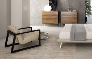 Laze Armchair Chair - upholstered armchair with padded comfort | Image 3 | InSTYLE Home & Rugs