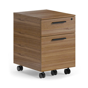 BDI Linea Mobile FIle Cabinet 6227 - steel mobile file pedestal with lockable drawers for security | Image 1 | InSTYLE Home & Rugs