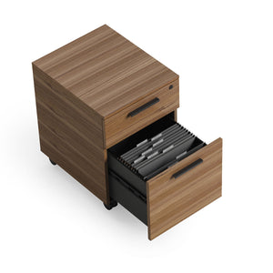 BDI Linea Mobile FIle Cabinet 6227 - steel mobile file pedestal with lockable drawers for security | Image 4 | InSTYLE Home & Rugs