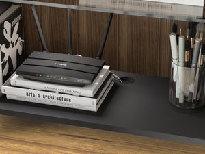 BDI Linea 96" Three-Shelf System 580222 - space-saving shelf for efficient storage and organization | Image 6 | InSTYLE Home & Rugs