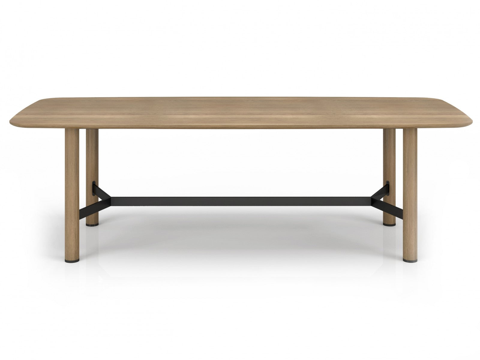Link 98'' Wooden Dining Table - stylish dining table for gatherings | Image 1 | InSTYLE Home & Rugs