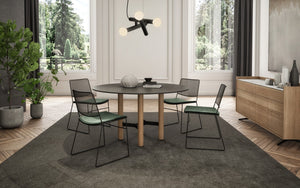 Link 98'' Wooden Dining Table - stylish dining table for gatherings | Image 3 | InSTYLE Home & Rugs