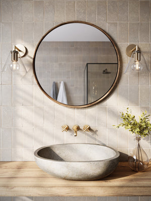 BDI Linq Round Wall Mirror 9190 - perfect accent mirrors for walls | Image 6 | InSTYLE Home & Rugs