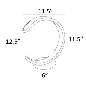 LUMA Table Lamp - perfect lighting for modern homes | Image 4 | InSTYLE Home & Rugs