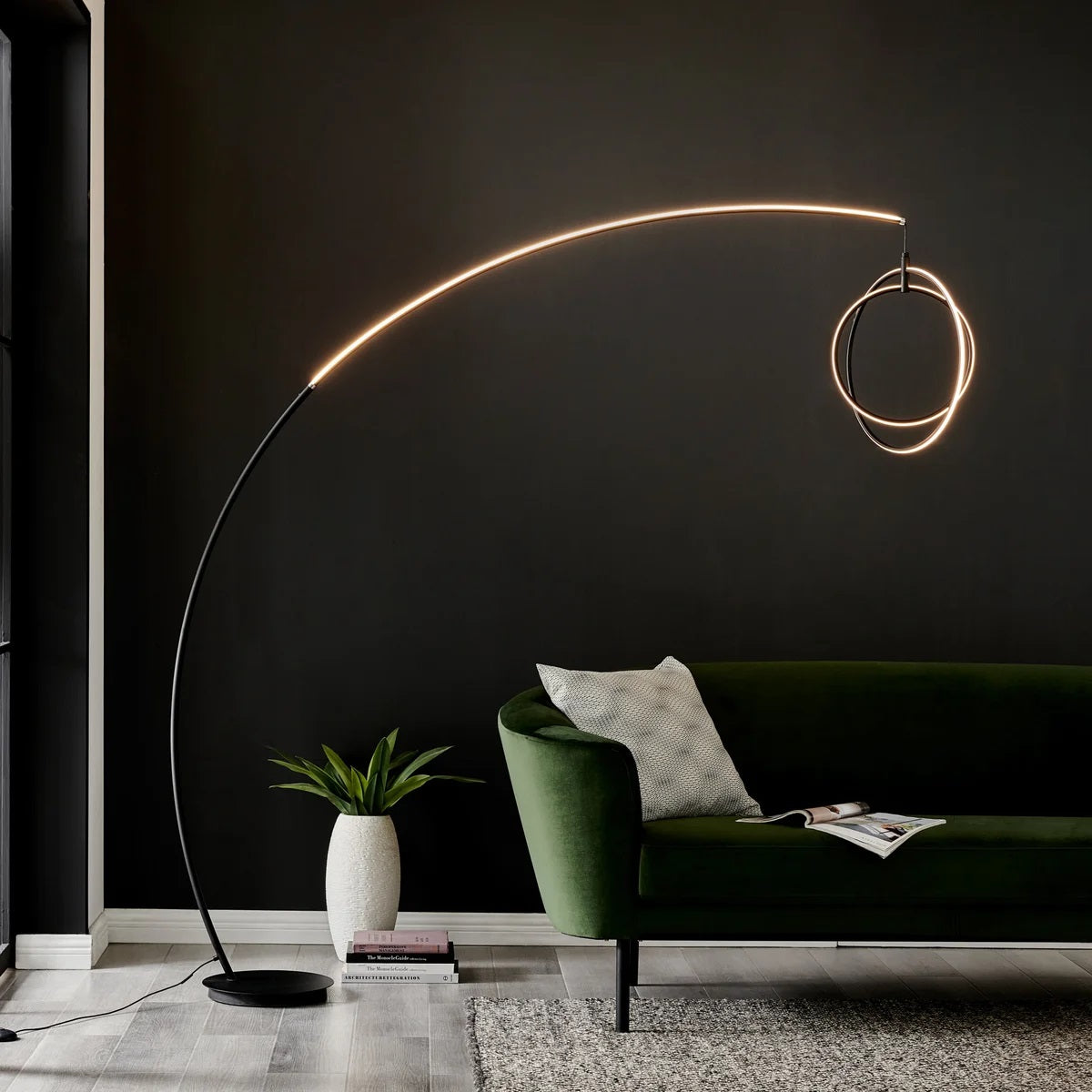 MONITA Arc Lamps - versatile lighting lamps for any interior style | Image 1 | InSTYLE Home & Rugs