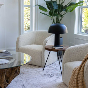 Natura Hairpin Accent Table - functional accent table with unique design for any room | Image 3 | InSTYLE Home & Rugs