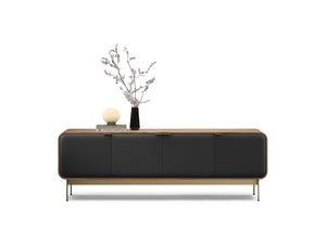Plume Media Console 8079 - versatile console for stylish storage and display in any room | Image 7 | InSTYLE Home & Rugs