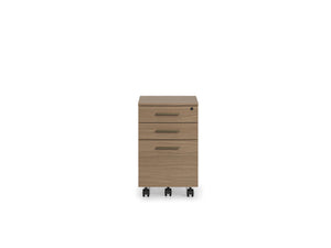 Sequel Studio Mobile File Pedestal 6607 - steel mobile file pedestal with lockable drawers for security | Image 1 | InSTYLE Home & Rugs