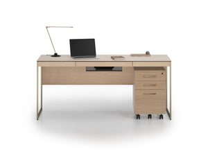 Sequel Studio Mobile File Pedestal 6607 - steel mobile file pedestal with lockable drawers for security | Image 6 | InSTYLE Home & Rugs