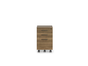 Sequel Studio Mobile File Pedestal 6607 - steel mobile file pedestal with lockable drawers for security | Image 2 | InSTYLE Home & Rugs