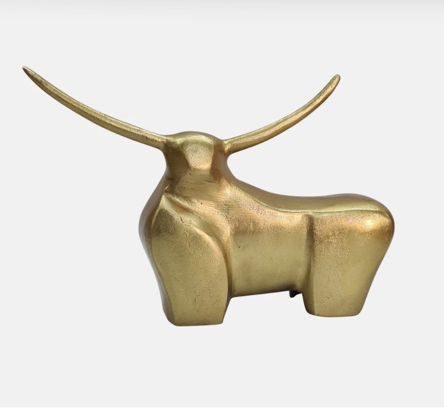 STND BULL GOLD - modern accessories for a personalized living space | Image 1 | InSTYLE Home & Rugs