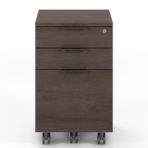 BDI Sigma Mobile File Pedestal 6907 - steel mobile file pedestal with lockable drawers for security | Image 3 | InSTYLE Home & Rugs