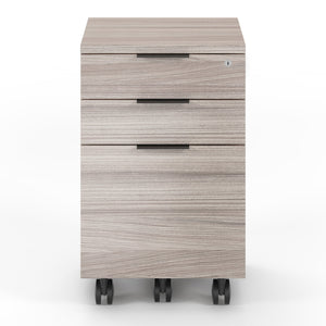 BDI Sigma Mobile File Pedestal 6907 - steel mobile file pedestal with lockable drawers for security | Image 4 | InSTYLE Home & Rugs