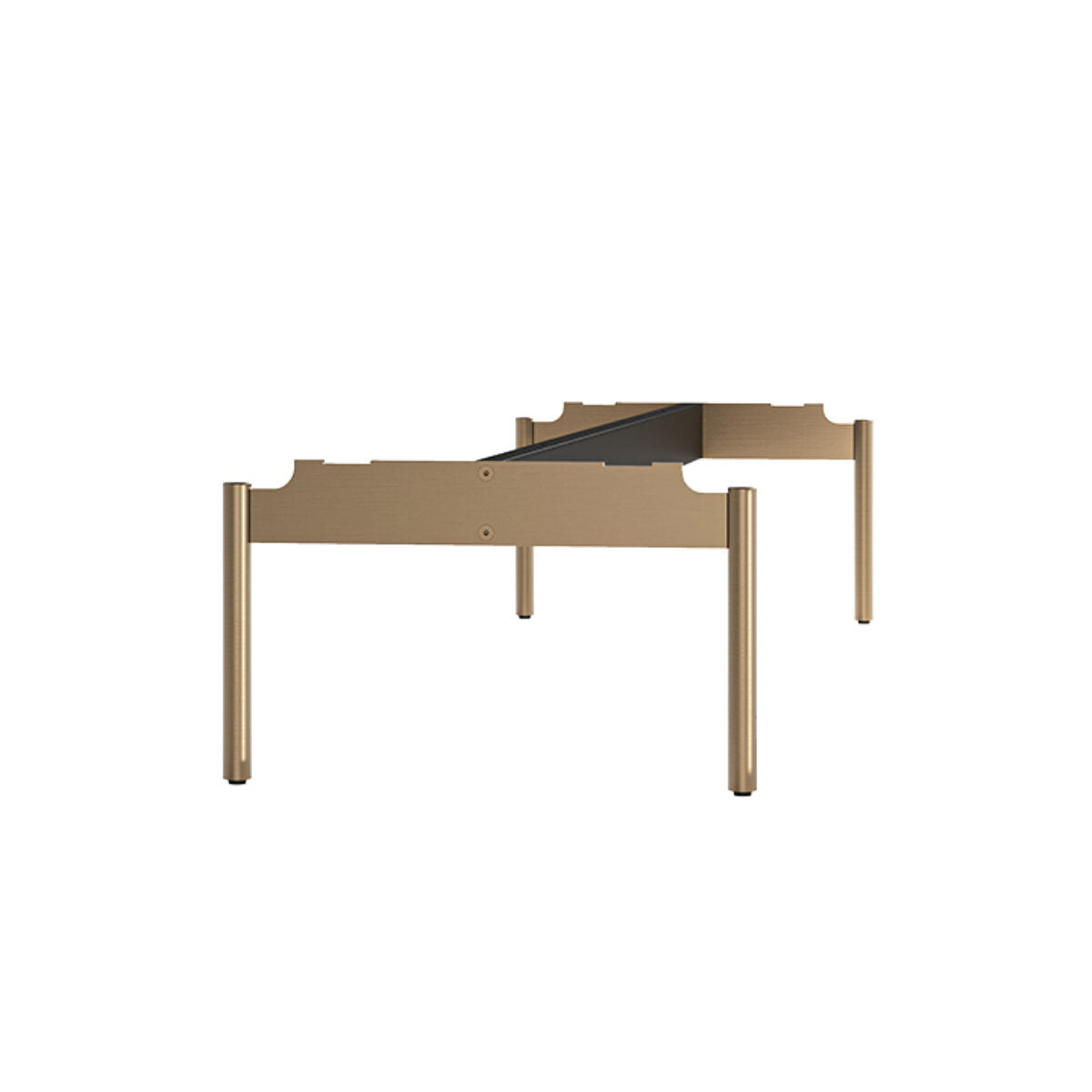 BDI Tanami Leg Kit 7101 - metal leg set for modern tables and desks | Image 1 | InSTYLE Home & Rugs