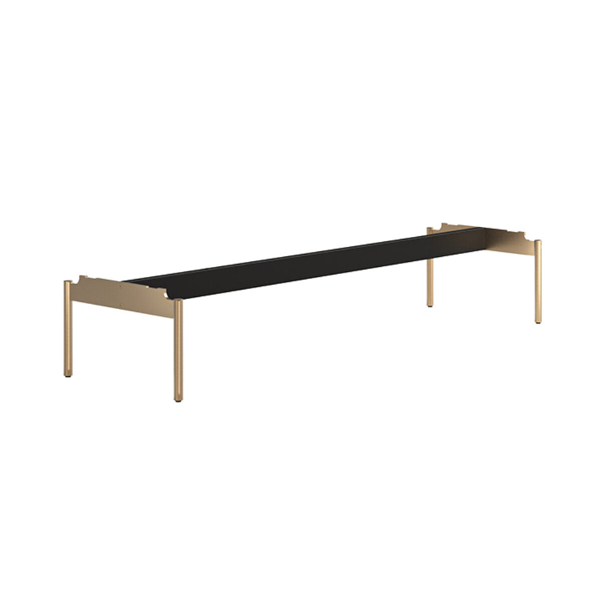 BDI Tanami Leg Kit 7101 - metal leg set for modern tables and desks | Image 2 | InSTYLE Home & Rugs