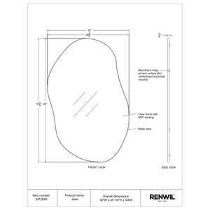 Jane - available in various shapes, sizes, and frame styles | Image 5 | InSTYLE Home & Rugs