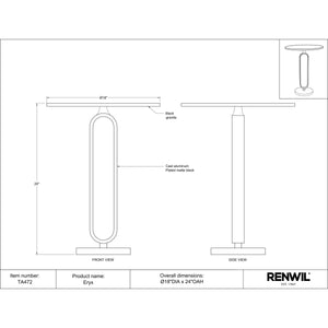 Eryx* - functional accent table with unique design for any room | Image 7 | InSTYLE Home & Rugs