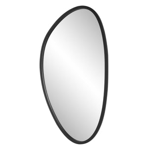 Pebble Mirror 21 x 36 - modern mirror with sleek design for contemporary interiors | Image 2 | InSTYLE Home & Rugs