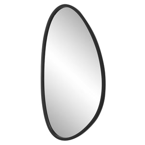 Pebble Mirror 21 x 36 - modern mirror with sleek design for contemporary interiors | Image 3 | InSTYLE Home & Rugs