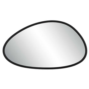 Pebble Mirror 21 x 36 - modern mirror with sleek design for contemporary interiors | Image 4 | InSTYLE Home & Rugs