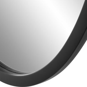 Pebble Mirror 21 x 36 - modern mirror with sleek design for contemporary interiors | Image 5 | InSTYLE Home & Rugs