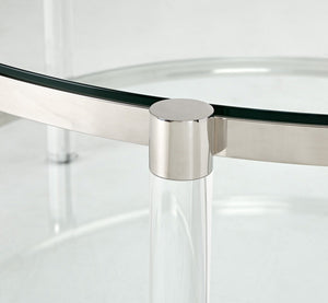 PALOMA Brushed Gold or Steel Coffee Table - functional centerpieces for homes | Image 5 | InSTYLE Home & Rugs